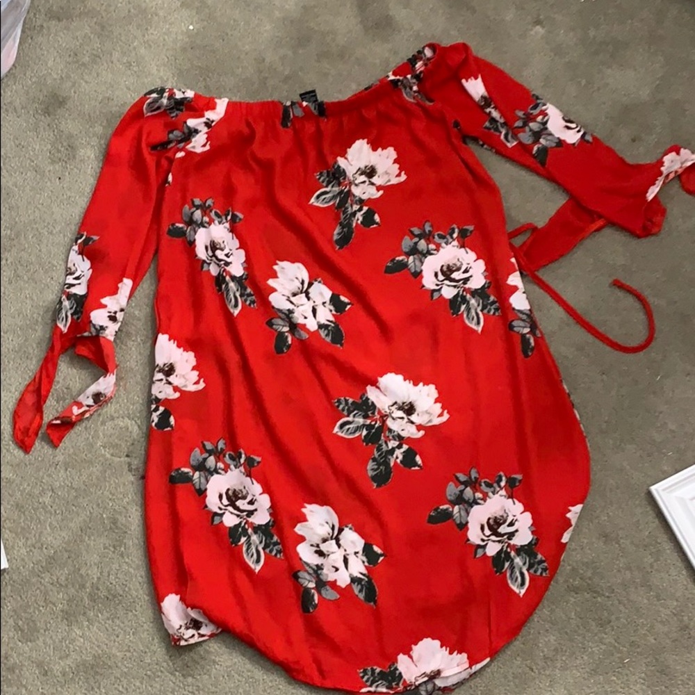 Red dress